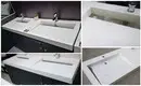 acrylic readymade washbasin cabinets sink supplier for bathroom 2