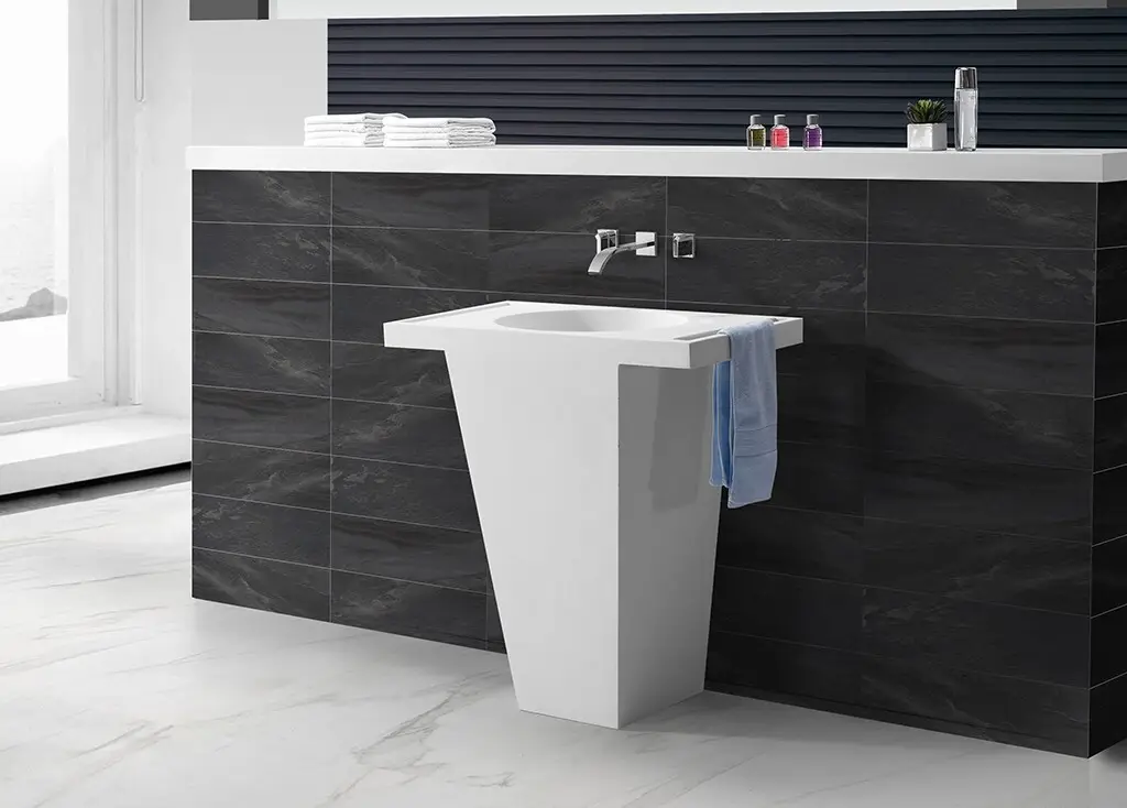KingKonree gel floor standing basin unit customized for home 2