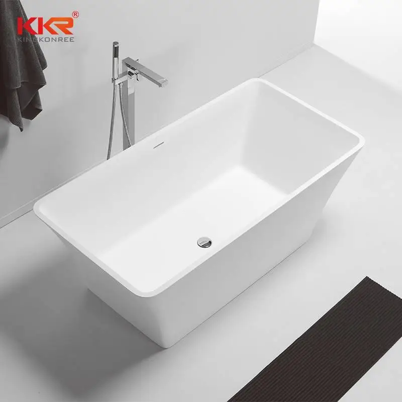 1500 mm oder 1700 mm Länge, hochwertige freistehende Badewanne mit verschmutzter Oberfläche KKR-B074 1