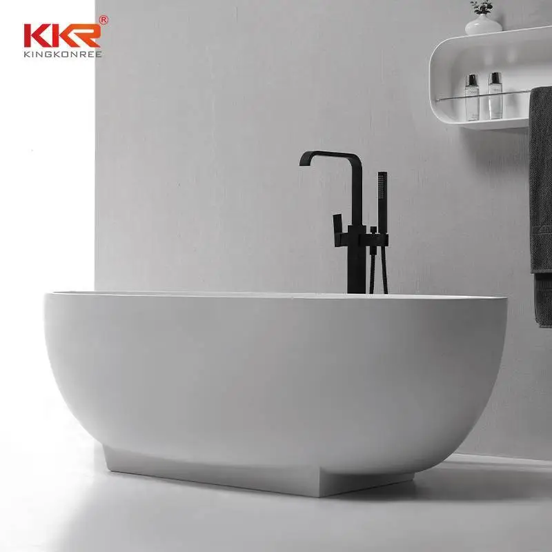 حوض استحمام سهل الصيانة مصنوع من الأكريليك ذو سطح صلب غير لامع KKR-B078 1