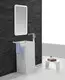 KingKonree black freestanding pedestal sink customized for home 2