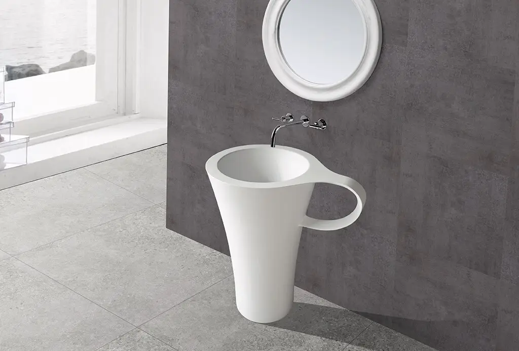 KingKonree small free standing sink factory price for hotel 2