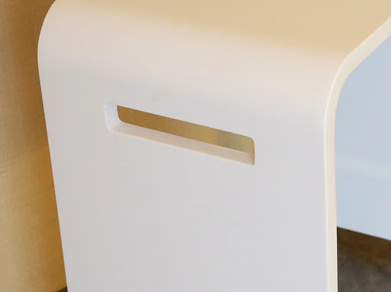 KingKonree small corner shower stool customized for room 3