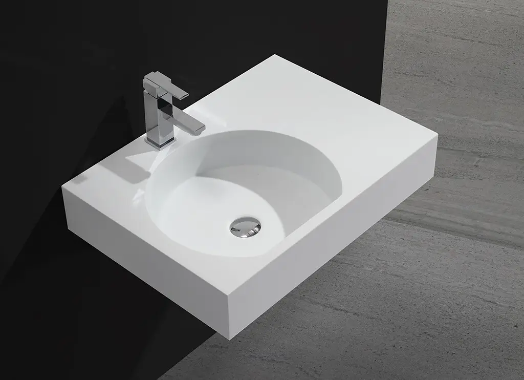 KingKonree wall hung wall mount for pedestal sink manufacturer for hotel 2