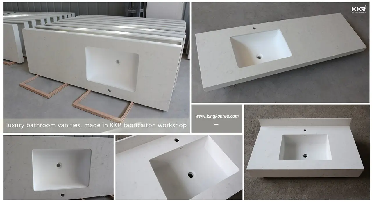 KingKonree french 43 bathroom vanity top customized for home 2