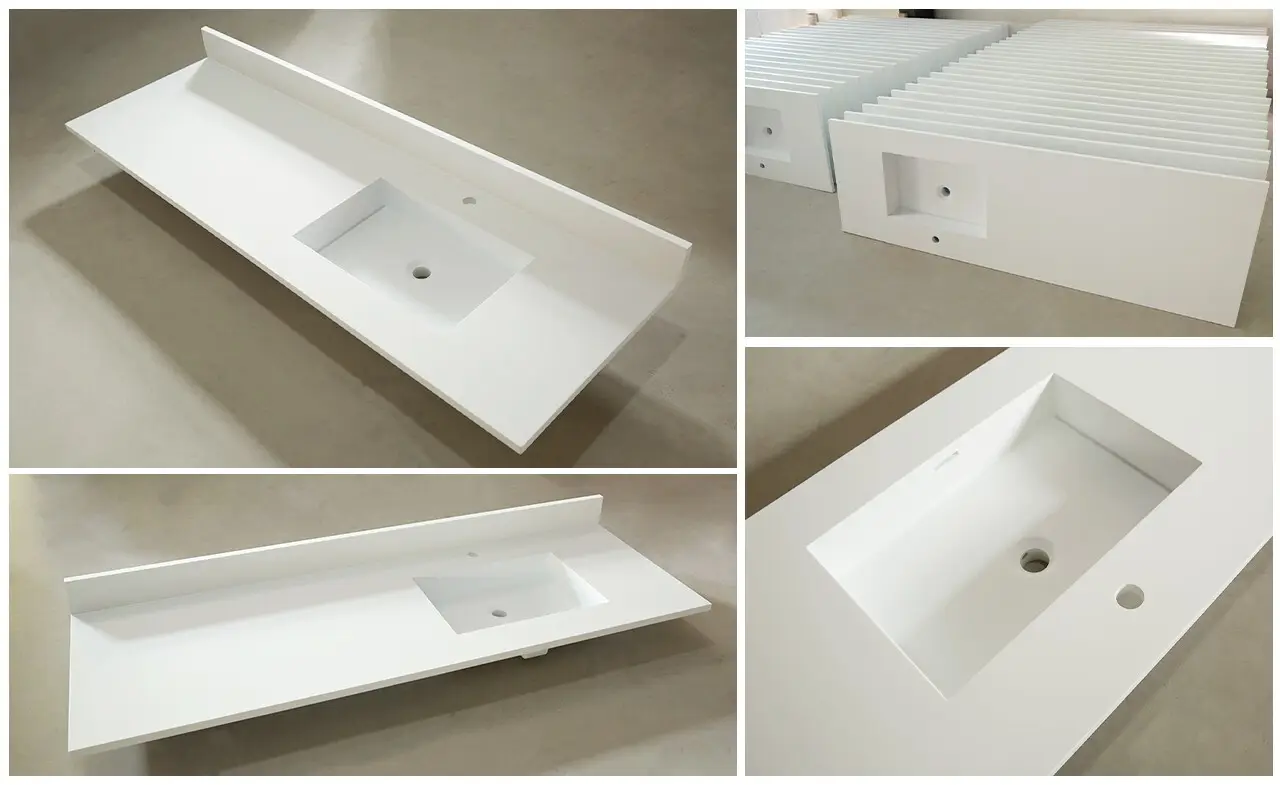 KingKonree quartz bathroom factory for hotel 2