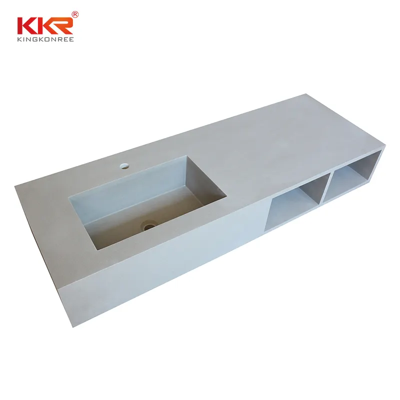 market all in one bathroom sink and countertop customized for hotel 1