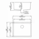 KingKonree excellent 16 inch undermount bathroom sink customized for apartment 2