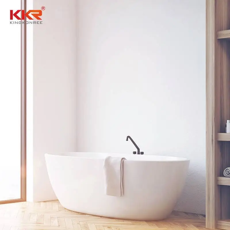 Vasca da bagno indipendente in pietra composita KKR Factory KKR-B003 1