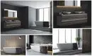 KingKonree artificial stone bathtub at discount for shower room1 8