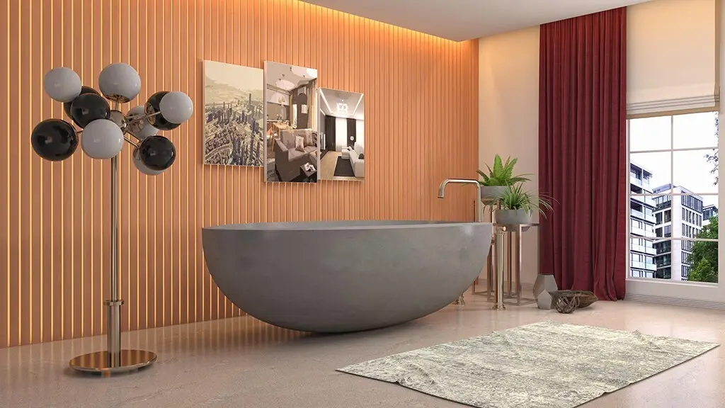 hot-sale stand alone tub in small bathroom free design for bathroom 2