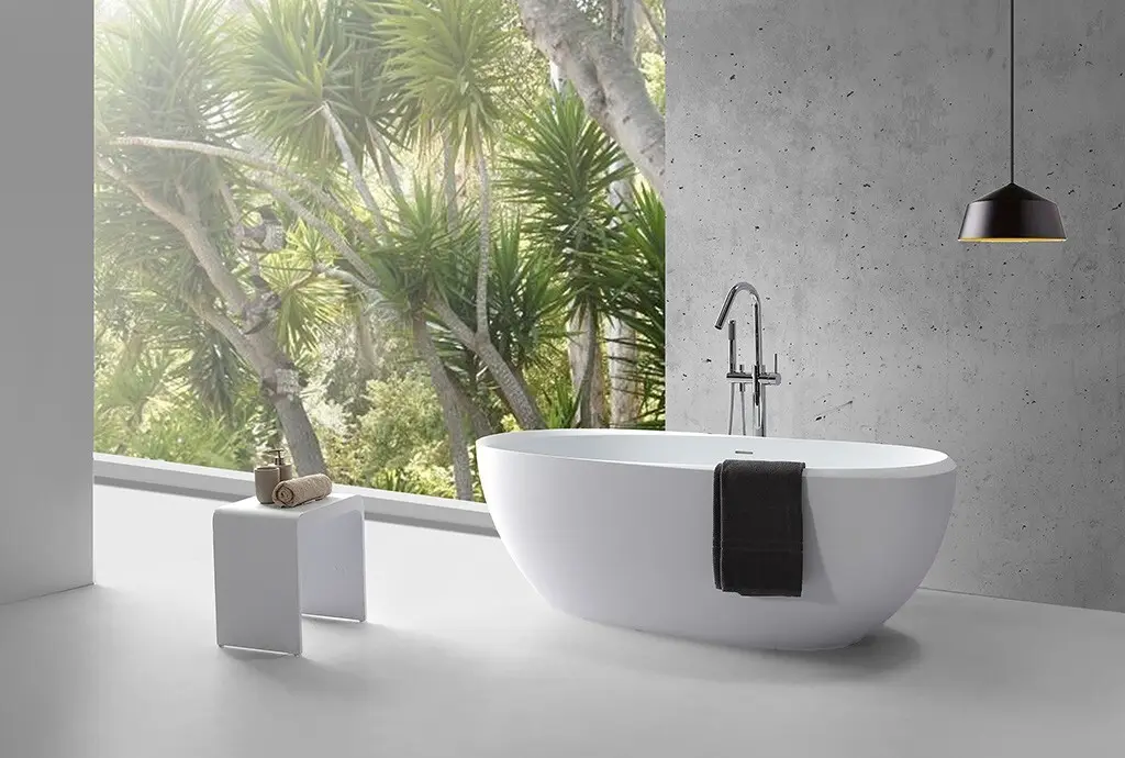 KingKonree quality most comfortable freestanding bathtubs ODM for family decoration 2
