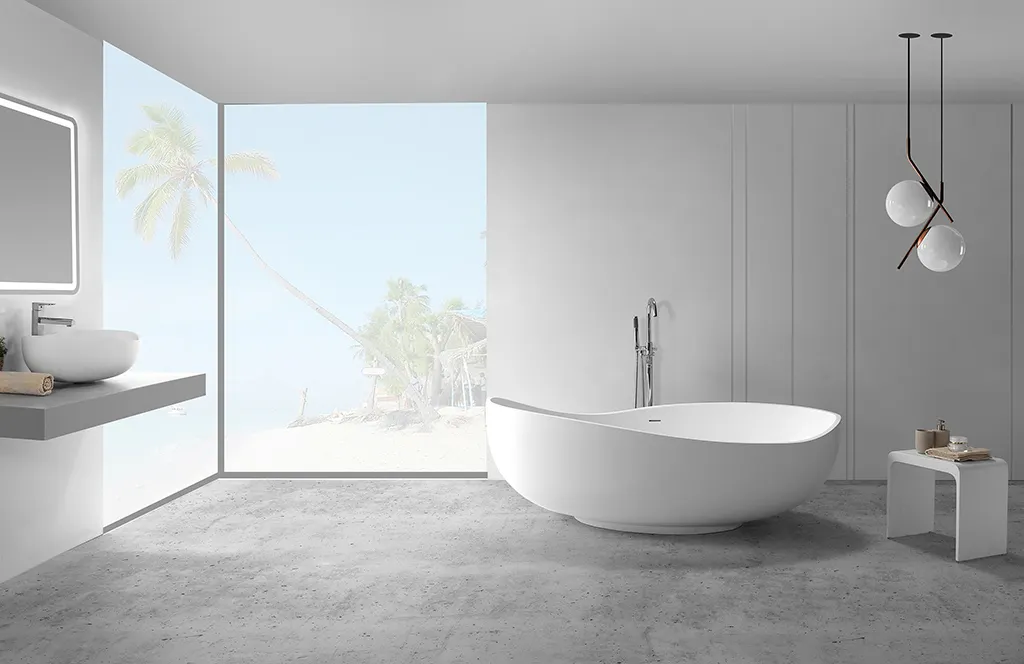 KingKonree hot selling freestanding tub manufacturers OEM for family decoration 2