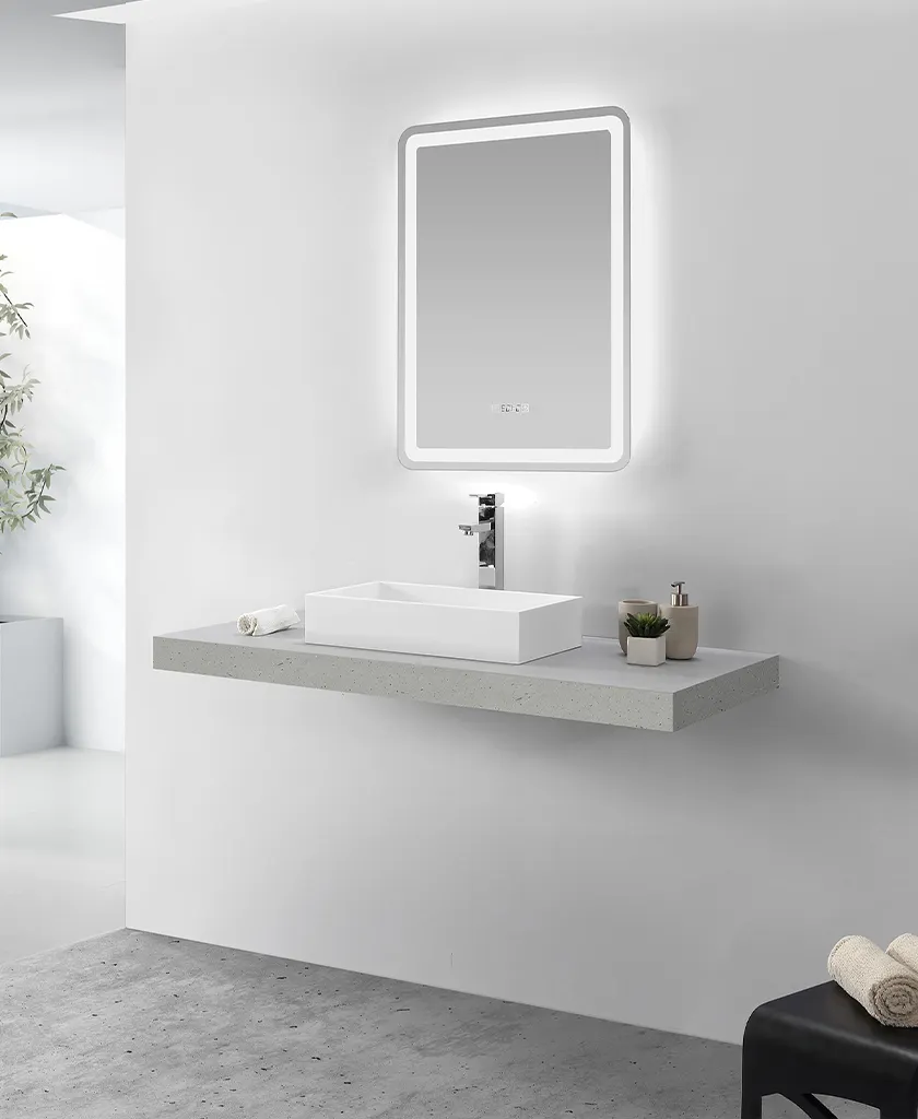 KingKonree pure above counter vessel sink supplier for restaurant 2