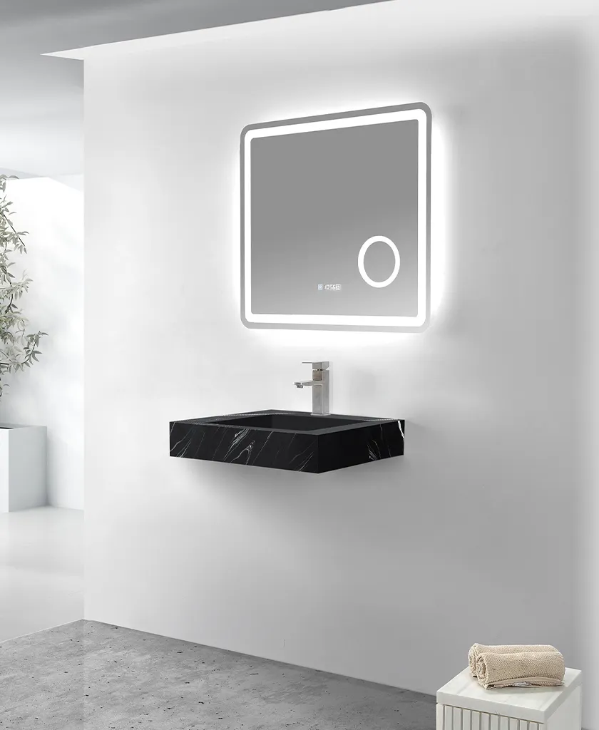 fashion slim wall hung basin customized for bathroom 2