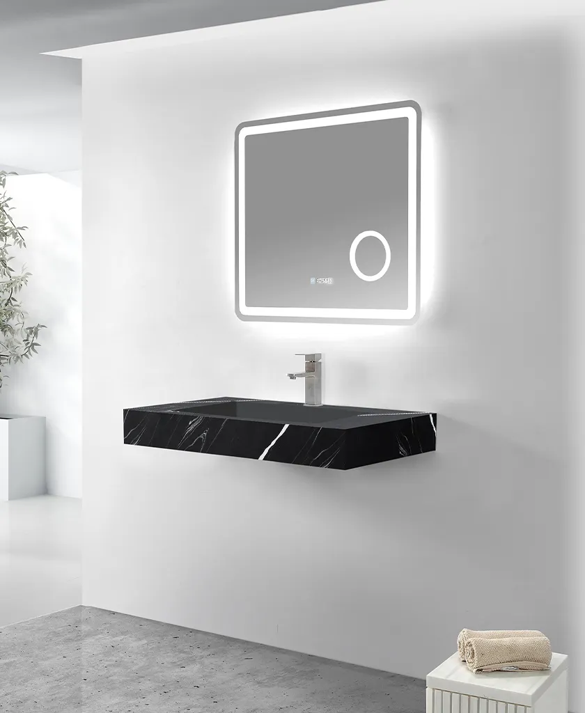 KingKonree wall mounted pedestal sink design for bathroom 2