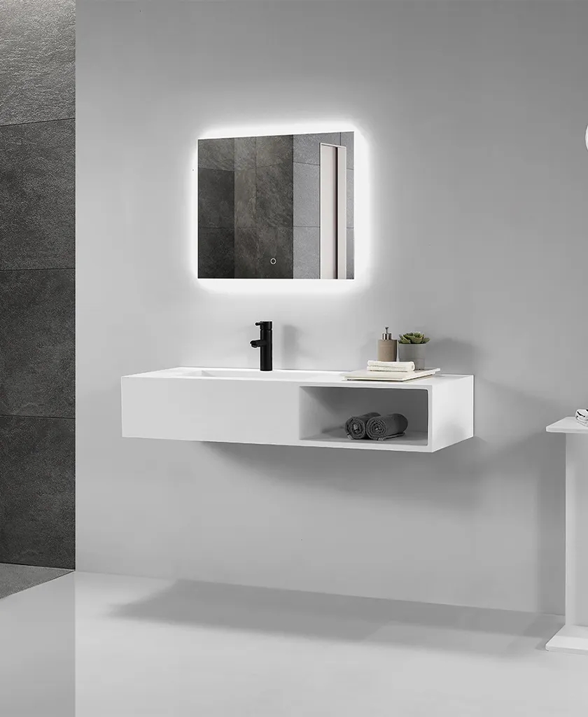 KingKonree crosswater wall hung basin sink for home 2