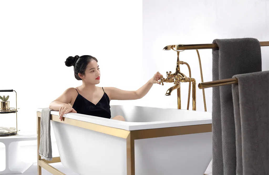 KingKonree bulk production best acrylic bathtub manufacturers supplier for shower room 2