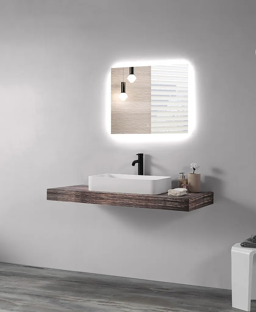 marble rectangle above counter basin supplier for room 2