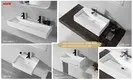 KingKonree classic modern wall sink customized for home 4