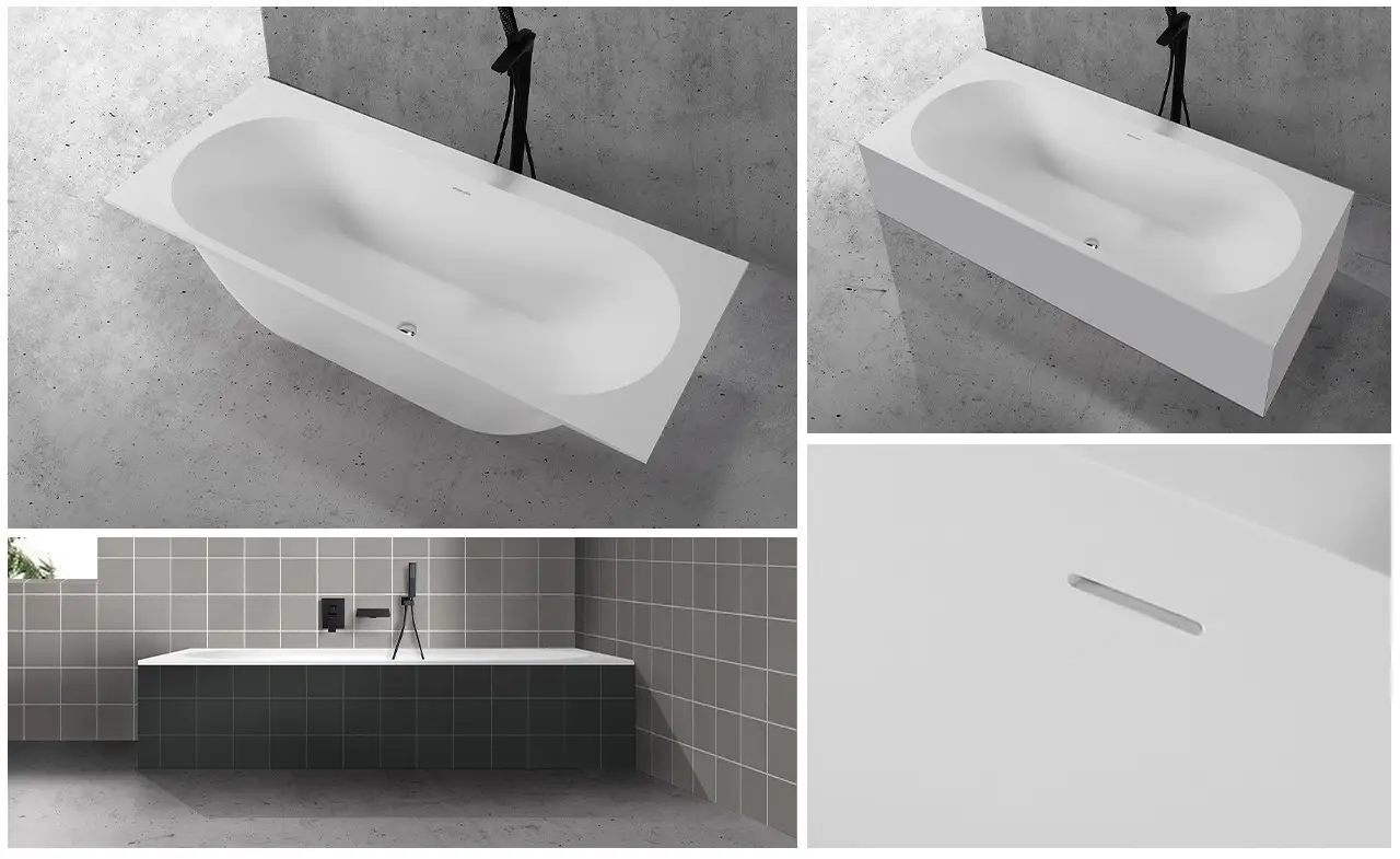 KingKonree insulated freestanding bathtubs custom for bathroom 8