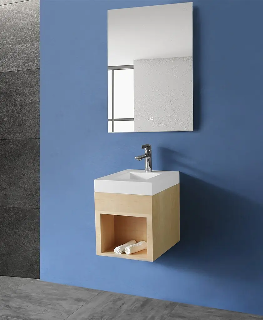 KingKonree corner basin cabinet latest design for motel 2