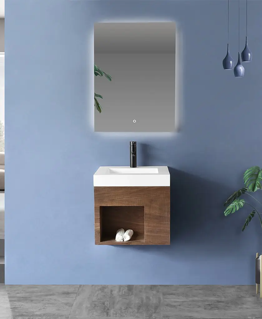 KingKonree excellent bathroom vanity with matching cabinet latest design for hotel 2