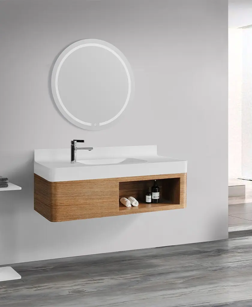 excellent bathroom vanity cabinet factory for hotel 2