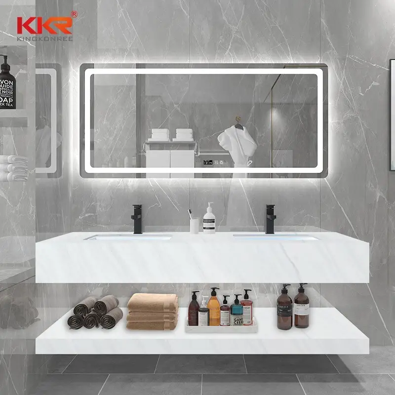 KingKonree wall hung wall hung toilet basin sink for bathroom 9