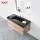 Kingkonree Smooth Vertical Culture Marble White Shower Wall Panel Shower Surround Tubs KKR-CMW13 1