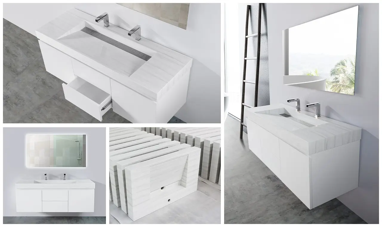 KingKonree approved corner basin cabinet manufacturer for home 4