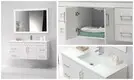 KingKonree approved floating bathroom cabinet factory for hotel 4