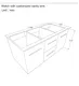 KingKonree kitchen vanity cabinet latest design for hotel 3