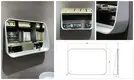 KingKonree classic make up mirror with led light customized design for bathroom 2