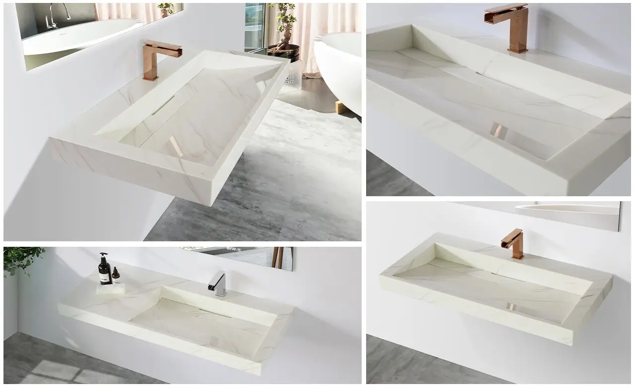 KingKonree sink wall hung manufacturer for bathroom 3