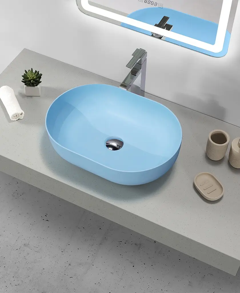 best quality morning above counter sink customized for hotel 2