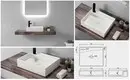 KingKonree durable above counter vessel sink customized for home1 4