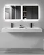 KingKonree wall hung trough sink sink for toilet 2