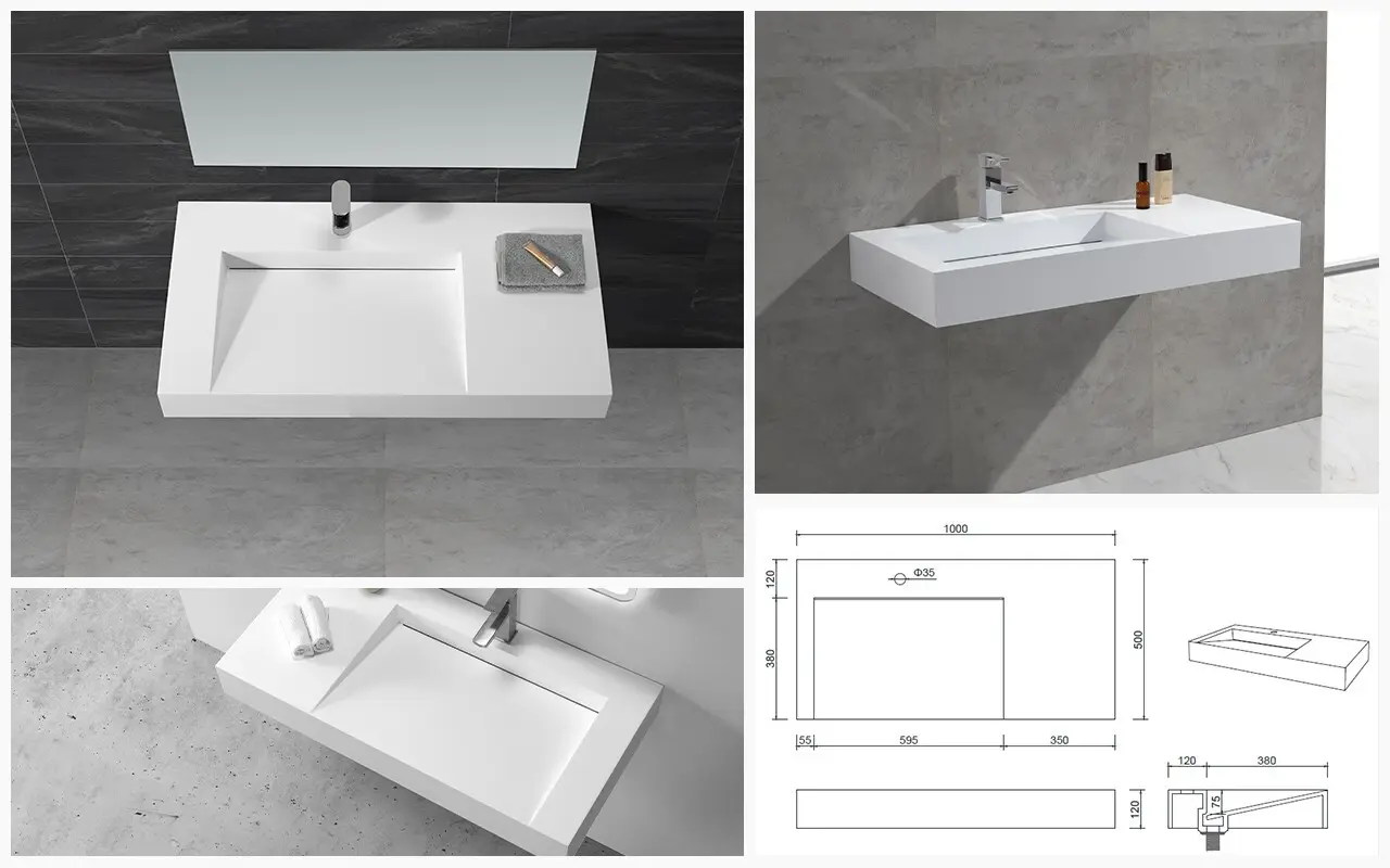 KingKonree wall hung cloakroom sink supplier for home 3