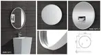 small led compact mirror high-end for toilet 2