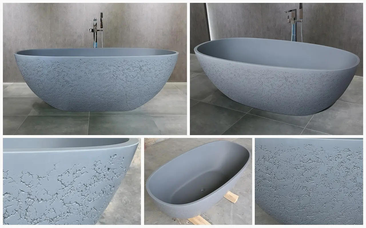 KingKonree marble bathroom tubs custom for family decoration 4