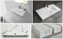 KingKonree small white wall mounted sink sink for hotel 4