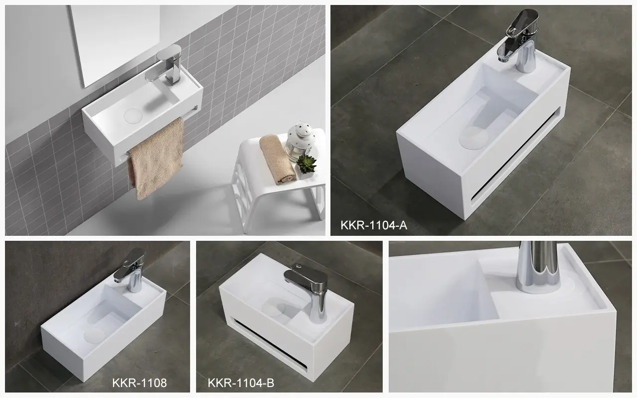 KingKonree small wall mount sink manufacturer for home 4