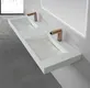 KingKonree concrete resin wall hung basin design for home 2