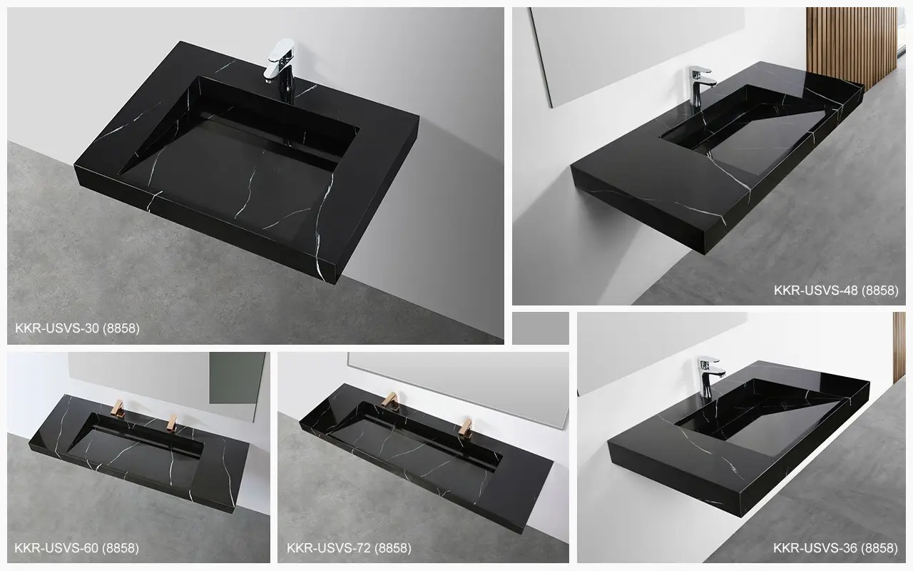 texture small wall hung sink manufacturer for home 4