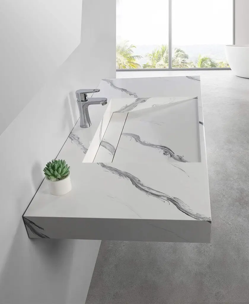 KingKonree handicap wall mount sink design for toilet 2