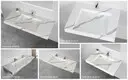 KingKonree handicap wall mount sink design for toilet 4