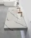 KingKonree european black wall hung sink customized for toilet 2