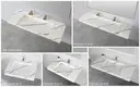 KingKonree european black wall hung sink customized for toilet 4