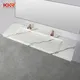 KingKonree texture rectangular wall hung basin supplier for home 1
